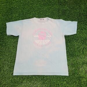 Vintage 80s San-Francisco Shirt Womens Large 20x24 Blue Tram